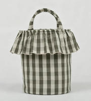 Sac de rangement personnalisé pour poussette, sac à couches suspendu en toile pour lingettes, biberons et jouets, cadeau de naissance