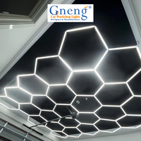 Lumières intérieures d'hexagone de conception de modèle d'assemblage de bricolage de protection de l'environnement pour la maison