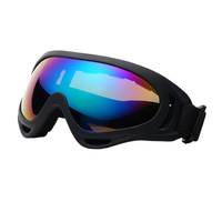 Masque de ski coupe-vent UV400 anti-buée pour sports de neige