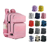 Sac à dos tactique imperméable à bandoulière personnalisé en direct d'usine, sac de ceinture, sac de sport en polyester/nylon avec fermeture éclair unisexe
