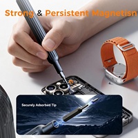 Juego de Destornilladores Magnéticos de Precisión CR-V de 30 en 1, Juego de Herramientas Manuales para Bricolaje, Electrónica y Taller