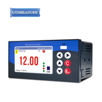 Perekam Data Multichannel, perekam Data PT100 K TC Sensor temperatur Datalogger tampilan layar warna Digital kurva USB Transfer Data Analog