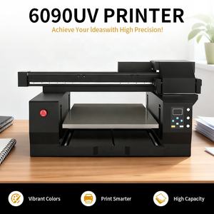 Impresora UV 6090 <span class=keywords><strong>Tucan</strong></span>, Impresora UV Plana con Barniz, Área de Trabajo 60 cm x 90 cm, Tinta UV Blanca CMYK, Barniz, Impresora 6090 para Vidrio y Madera - Product Image 2