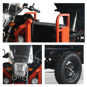 Tricycle électrique Zonsen 1500W 1,8m à 3 roues, véhicule utilitaire à carrosserie ouverte avec une charge utile <span class=keywords><strong>de</strong></span> 400 kg et une vitesse <span class=keywords><strong>de</strong></span> 60-80 km/h - Product Image 3