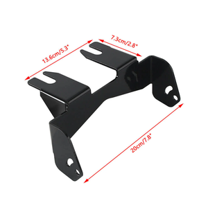 Kit combinado de soporte de luz auxiliar LED de montaje de barra 3,5 universal fácil de instalar para Harley Road <span class=keywords><strong>King</strong></span> Dyna Softail Street <span class=keywords><strong>Bob</strong></span> - Product Image 5