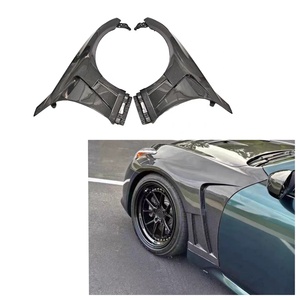 Parafango Laterale Anteriore in Vera Fibra di Carbonio con Foro, Ricambio <span class=keywords><strong>Auto</strong></span> <span class=keywords><strong>per</strong></span> Infiniti G37 Berlina 4 Porte, Kit Carrozzeria - Product Image 1
