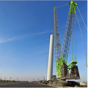 Grue sur chenilles ZCC9800W d'occasion de haute qualité, capacité de levage nominale de 800 tonnes, système de commande hydraulique, grue mobile - Product Image 3