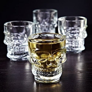 Nhà Sản Xuất Của 50Ml Glass <span class=keywords><strong>Skull</strong></span> Cup <span class=keywords><strong>Skull</strong></span> Shot Glass Mẫu Miễn Phí Chất Lượng Cao Cấp - Product Image 3