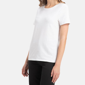 T-shirt d'été décontracté à manches courtes, nouvelle collection, vente en gros, pas cher, haute qualité, mélange polyester/coton, personnalisable - Product Image 2