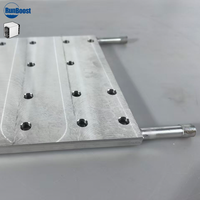 Radiateur en aluminium refroidi par eau de haute qualité avec plaque de refroidissement liquide et pâte thermique pour système de refroidissement CPU Z-L7 de boîtier d'ordinateur