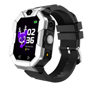 Montre connectée 2G à double caméra pour enfants, avec vidéo d'appel, grand écran Offre Spéciale, pour 25 questions et jeux, 1.69 - Product Image 3