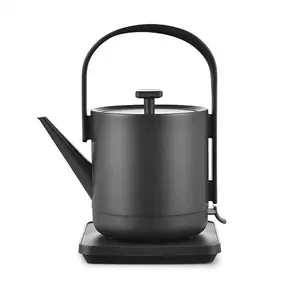 0.7L portable electric kettle 304 stainless steel mini electric tea kettle cordless dry-proof electric coffee pot Modern style