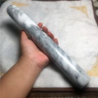 Week-end amusant créatif fait à la main antiadhésif pâte marbre rouleau à pâtisserie avec planche à pâtisserie pour l'activité de cuisine parent-enfant