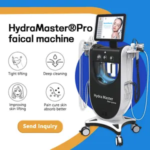 HydraMaster 14 IN1 Aesthetic Medicine Hidro Jet Peel Facial Machine Hydra Beauty Machine Hydra Beauty Machine