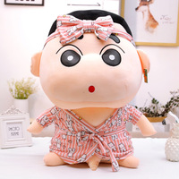 Nouvelle série créative Crayon Shin-chan : Peluche géante super mignonne en tissu, cadeau idéal pour enfants