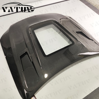 Pour Mercedes-Benz W205 C63 2015-2021 Capot transparent en fibre de carbone, directement de l'usine