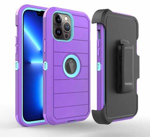 Funda de teléfono híbrida resistente a prueba de golpes para <span class=keywords><strong>iPhone</strong></span> 16 15 <span class=keywords><strong>Pro</strong></span> <span class=keywords><strong>Max</strong></span> 14 13 12 <span class=keywords><strong>11</strong></span> X XR XSmax 7 8 Defend Series Cover - Product Image 3