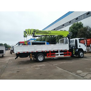รถเครนติดรถบรรทุก ISUZU 4x4 ขนาด 5-8 ตัน ยี่ห้อจีน พร้อมบูมยืดไสลด์ตรง และหัวเจาะ - Product Image 5