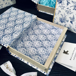 Bán buôn tùy chỉnh thiết kế in phong cách cổ điển bao bì đóng cửa từ lưu trữ giả rỗng trang trí cuốn sách hình hộp - Product Image 2