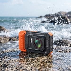5K 96MP <b>Camera</b> HDR ISO 100-6400 Low Light 60 Filters 8X AF 10M Waterproof IP6X LED Flash DCW902 ** Ultra-high Video Resolution S - Product Image 1