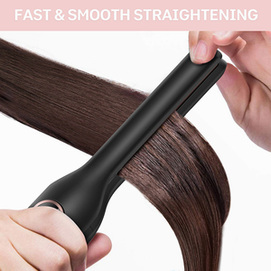 Mince petit titane 2 en 1 bigoudi fers <span class=keywords><strong>Mini</strong></span> hommes barbe <span class=keywords><strong>lisseur</strong></span> <span class=keywords><strong>cheveux</strong></span> <span class=keywords><strong>courts</strong></span> fer plat - Product Image 5