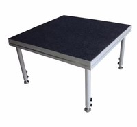 Supports d'affichage détachables de scène de barrière en aluminium d'école de marionnette portative assemblés avec l'alliage d'aluminium