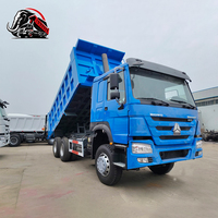 Camion benne Sinotruk HOWO à transmission manuelle 12 vitesses, camion benne lourd 400 CV HOWO 7 6x4