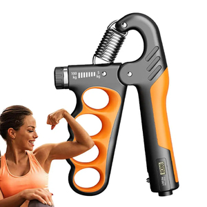 Dispositivo de Ejercicio para Dedos, Entrenador de Fuerza de Agarre Ajustable para Hombres y Mujeres, Ejercitador Mecánico de Antebrazo con Resistencia para el Agarre - Product Image 1