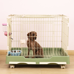 Manufacturer Wholesale Cat/Rabbit/Dog <strong>Breeding</strong> Household <strong>Small</strong> Medium Large Drawer Style Metal Wire Frame Pet <strong>Cage</strong> Easy Clean - Product Image 2