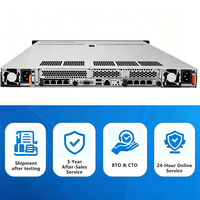 Servidor en Rack ThinkSystem SR630 V4 1U, CPU Xeon de 4.ª Generación, Virtualización de Centro de Datos, Servidor en la Nube, Configuración Personalizada, en Stock