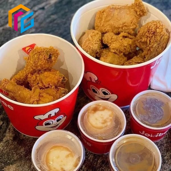Custom Eco Friendly 64oz 150oz 170oz Take Away Box Disposable logo Printed Big Size Kfc Paper Fried Chicken Buckets with Lid