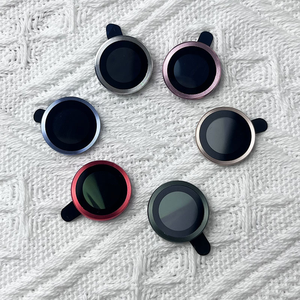 Protezione dello schermo dell'obiettivo della <span class=keywords><strong>fotocamera</strong></span> in metallo pezzo unico 9H copriobiettivo in <span class=keywords><strong>vetro</strong></span> temperato per <span class=keywords><strong>iPhone</strong></span> 16 Pro Max 15 14 <span class=keywords><strong>13</strong></span> 12 11 <span class=keywords><strong>vetro</strong></span> della <span class=keywords><strong>fotocamera</strong></span> - Product Image 2