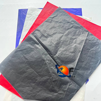 Papier carbone double face de haute qualité pour usage de bureau, papier carbone bleu personnalisé à une face, papier carbone de couleur