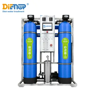 Air minum Mineral murni, mesin pemurni sistem Osmosis terbalik, mesin pemurni RO, tanaman perawatan air