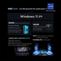 Legion Y9000P oyun e-spor dizüstü bilgisayar 2024 RTX 4060 Intel I9-14900HX 16 "16/32/64G RAM 1/2T SSD 2.5K 240Hz dizüstü PC
