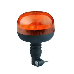 Acil araba DIN kutup montaj LED döner işaret sinyal lambası traktör ekskavatör süpürgesi güvenlik tepe ikaz lambası