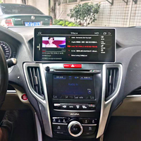 Autoradio multimédia 12,3'' pour Honda Acura TLX, unité principale stéréo, GPS, Android 6+128 Go, navigation automatique