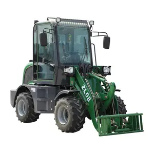 Produsen Semua Merek Terkenal di Cina, Mini Wheel <span class=keywords><strong>Loader</strong></span> ZL08F 4wd 800KG 0.8ton, Wheel <span class=keywords><strong>Loader</strong></span> Kecil - Product Image 1