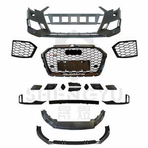 Kit carrosserie pour <span class=keywords><strong>AUDI</strong></span> A3 2017-2019 Mise à niveau vers <span class=keywords><strong>RS3</strong></span> Comprend l'assemblage du pare-chocs avant avec calandre - Product Image 2