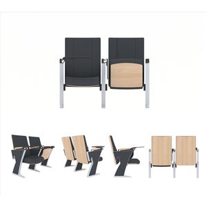เก้าอี้ประชุม Gathering Of Images โครงโลหะพร้อมที่วางแขน สำหรับสถานที่เชิงพาณิชย์ - Product Image 5