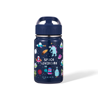 HAERS Bouteille de sport pour enfants personnalisée en acier inoxydable 304 316 Bouteille d'eau pour le sport pour enfants boisson thermique