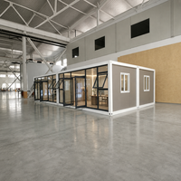 Maison conteneur modulaire portable et démontable CE 20 pieds 40 pieds pour salle de réunion et bureau