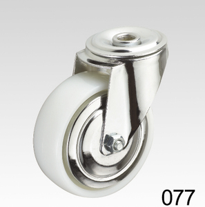 Weißer PP-Industrie wirbel mit Double <span class=keywords><strong>Lock</strong></span> Caster - Product Image 6