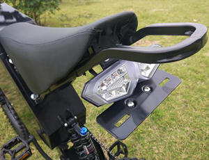 Bicicleta Eléctrica de Larga Distancia 80km, Batería de Litio 72v 40ah, Motor Bldc, Fatbike 2025, Precio Más Bajo, Stealth Bomber - Product Image 4