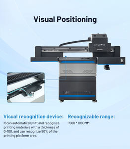 Kingjet <span class=keywords><strong>Uv</strong></span> Flatbed Printer 6090 Kartonnen Doos 3d Plotter Voor Glazen Kaart Industriële High-Speed - Product Image 3