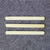Bâtonnets de glace en bambou naturel de qualité alimentaire, écologiques, portables, petits, pour glaces maison