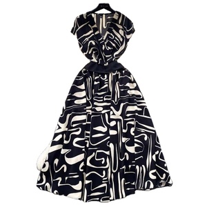 Nuevos Vestidos Maxi Elegantes para Mujer, Cuello en V, Sin Mangas, Estilo Retro con Estampado, Vestidos de Lujo Ligero - Product Image 2