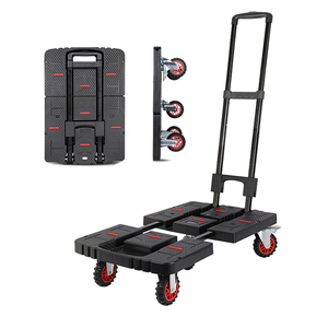 BAOYU Pliable Plate-Forme Pliable Entrepôt En Plastique Transport Logistique Chariot
