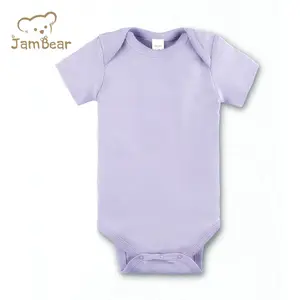 ऑर्गेनिक बेबी बॉडीसूट 100% ऑर्गेनिक कॉटन बेबी ऑनसी बल्क बॉडीसूट बांस बेबी बॉडीसूट नवजात शिशु लड़की बॉडी सूट