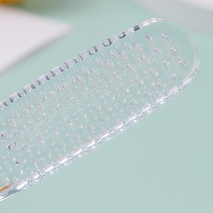 Brosse à ongles à long manche, outil de nettoyage en plastique pour le soin des ongles, conception portable multifonctionnelle - Product Image 3